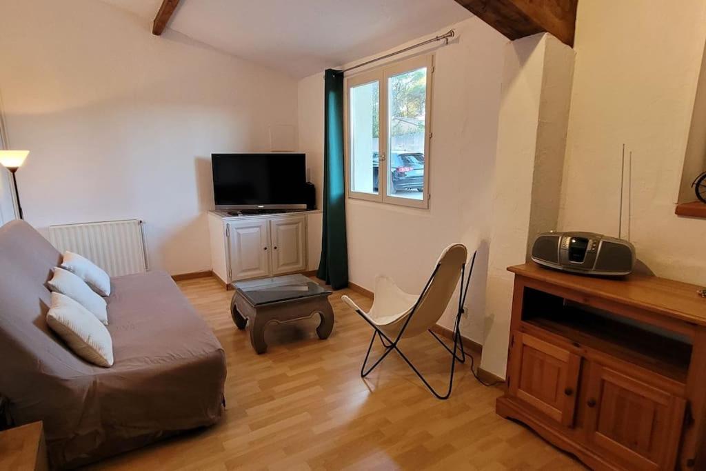 Appartement Dans Une Villa Au Coeur De La Provence 普罗旺斯地区特朗 外观 照片